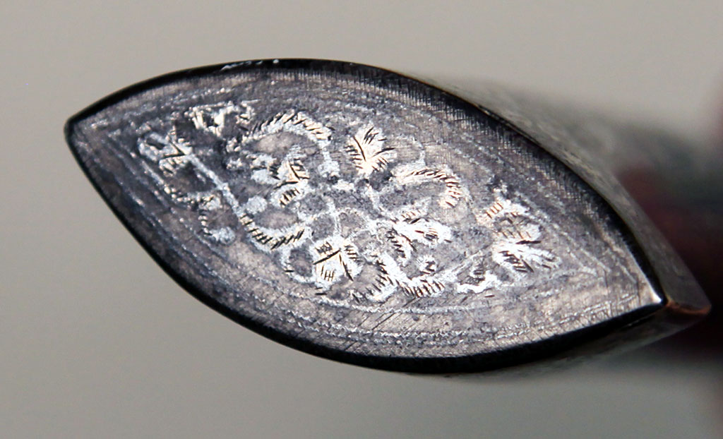 rubbed silver koftari