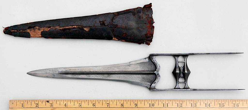 Northern Indian Katar with Wootz Blade, 19th Century