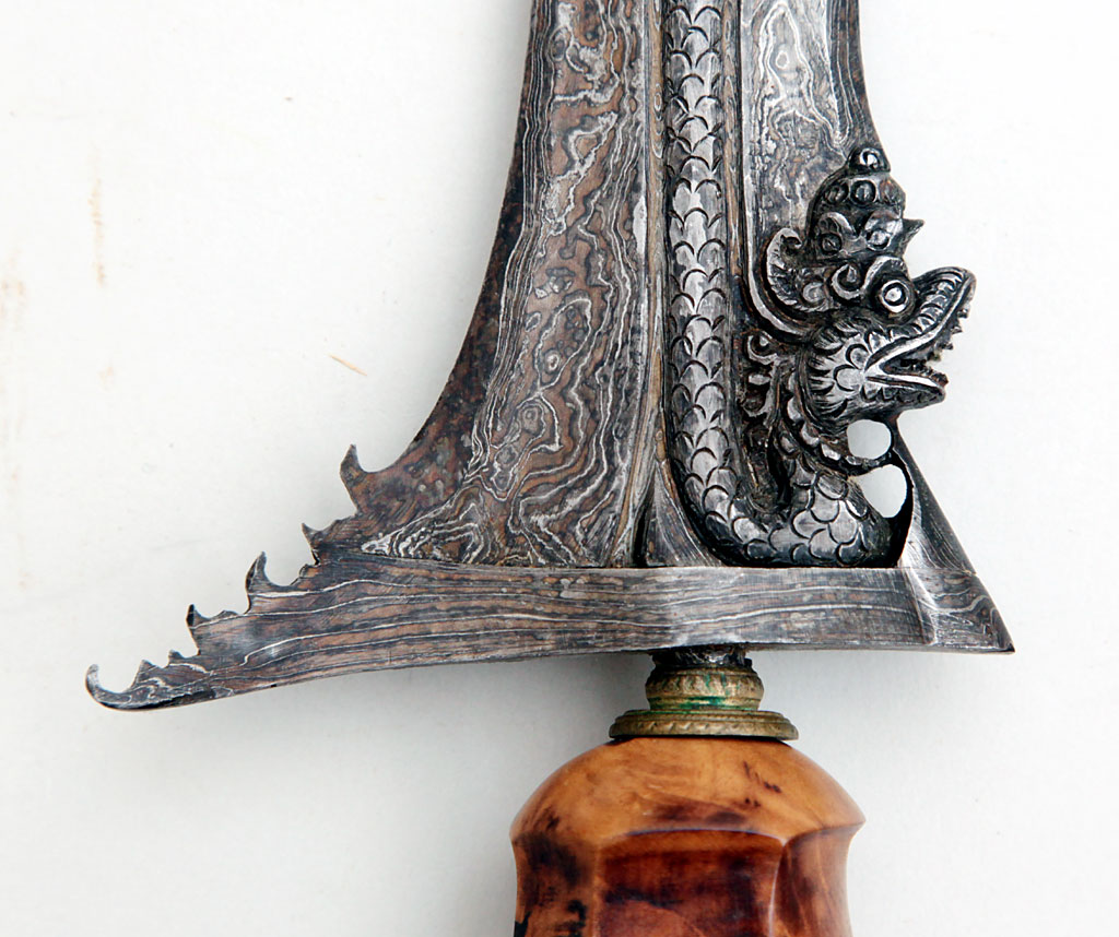Balinese Naga (Serpent) Keris with Layered Blade