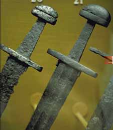 Type X swords at the White Tower