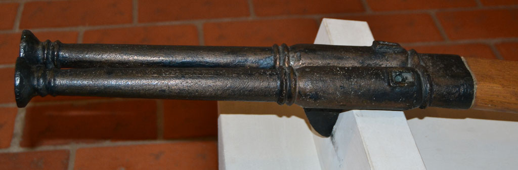 Haquebute en bronze à double canon ca 1420 Allemagne du nord Attachment